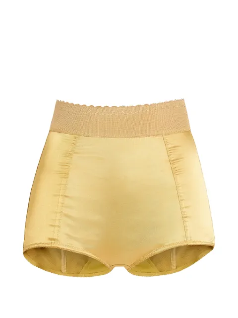 Contessa Mills Seraphim high-waisted briefs Yellow CM1002258
