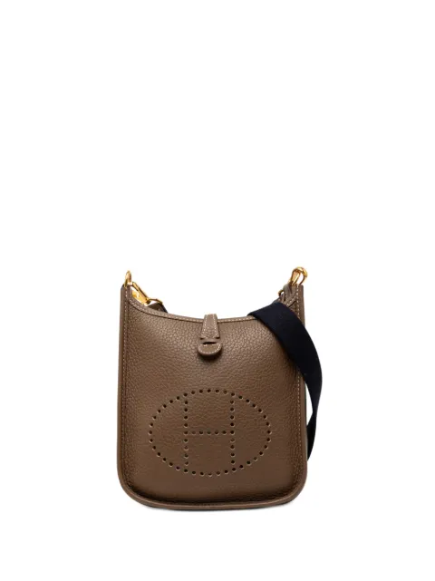 Hermès Pre-Owned 2020 Clemence Evelyne 16 Amazone crossbody bag Brown 6J9RWJBBEBCWK5NP