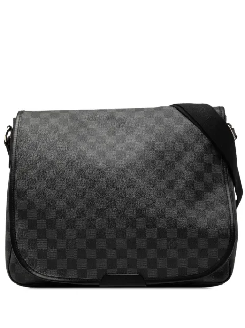 Louis Vuitton Pre-Owned 2008 Damier Graphite Daniel MM crossbody bag Black I8FYGWVQ0HL684YY