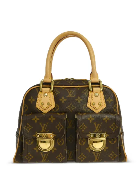 Louis Vuitton Pre-Owned 2005 monogram Manhattan tote bag Brown RQ04130