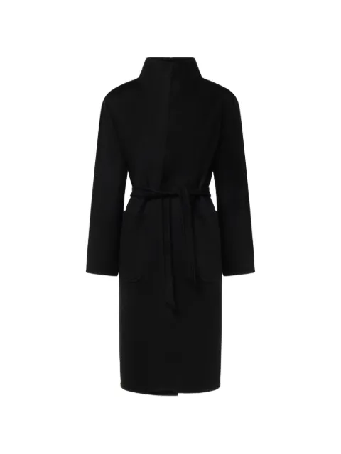 Max Mara belted cashmere coat Black 2621016061600