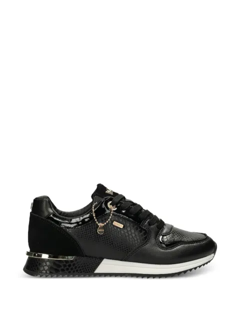 MEXX snake-effect panelled sneakers Black MXK039902W