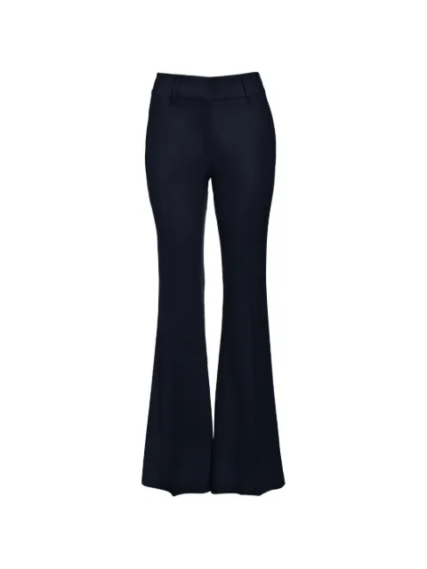 Gabriela Hearst Rhein mid-rise flared trousers Blue X002109W105