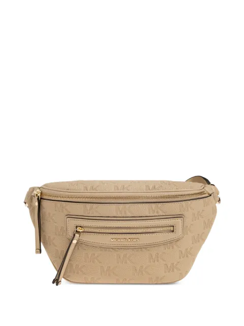 Michael Michael Kors Jet Set Travel logo-embossed belt bag Neutrals 30S6GTVM8L0