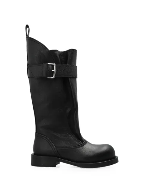 IRO buckled leather boots Black WP36RIFF