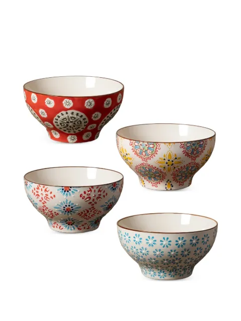 CU I SEEYOU patterned ceramic bowls Multicolour CU30321