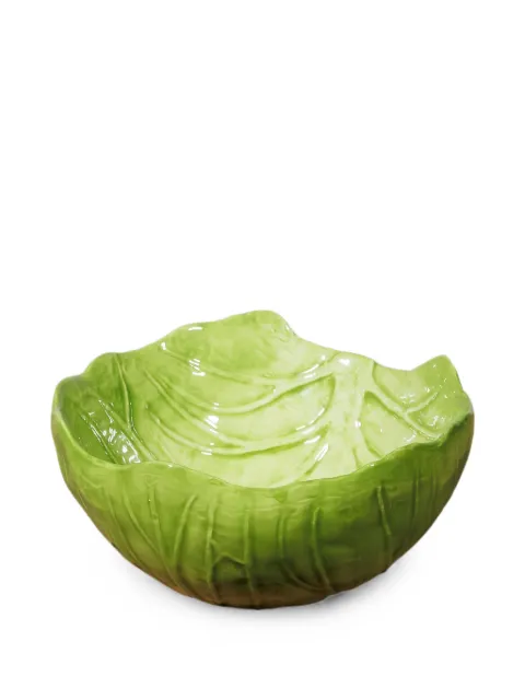 CU I SEEYOU cabbage-leaf-effect bowl Green CU79253