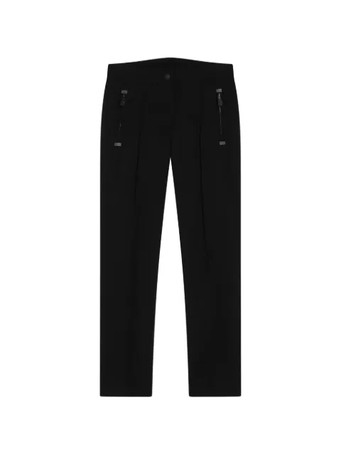 Moncler Grenoble logo-patch stirrup ski trousers Black 2A00001530649