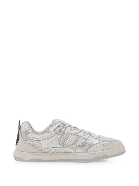 Barebarics Dropsta panelled metallic sneakers Silver N0351Z2BPM