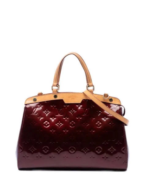 Louis Vuitton Pre-Owned 2013 Monogram Vernis Brea MM satchel Red OYT3LZUNTOPWMNSB