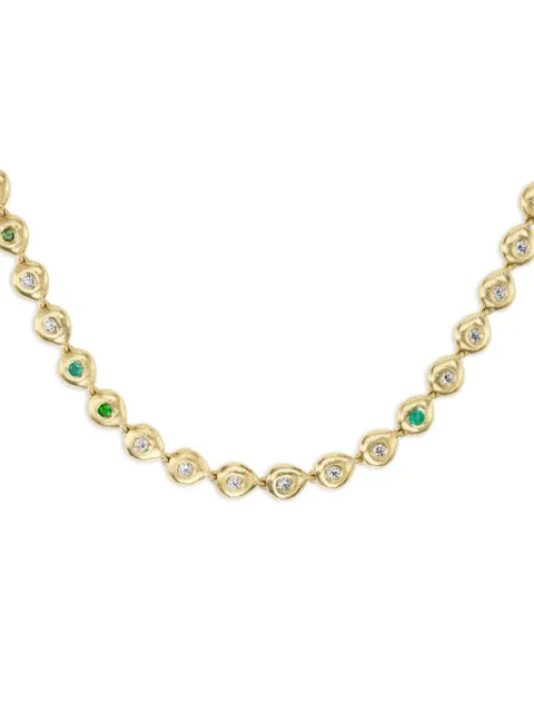 Rene Barnes Reverie II Tennis embellished necklace Gold REVERIEIITENNISNE