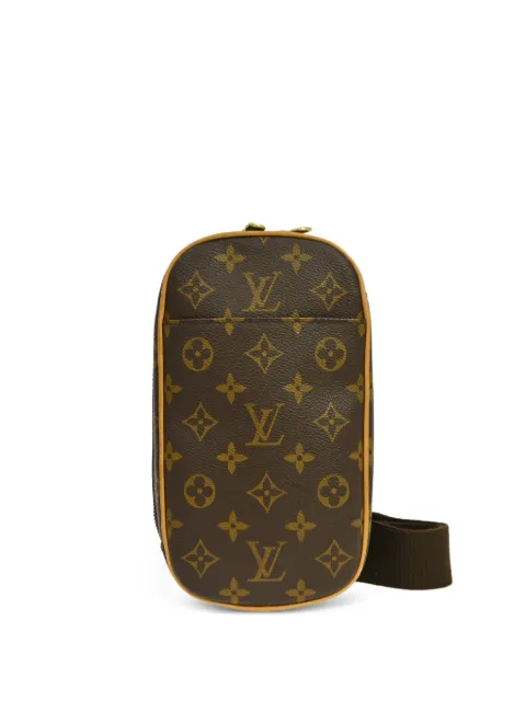 Louis Vuitton Pre-Owned 2000 Pochette Gange Monogram belt bag Brown NQ09742