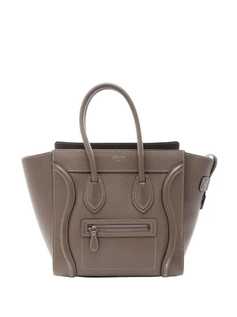 Celine Pre-Owned 2010-2018 Micro Luggage tote bag Grey IRH70RECJ29OMODB