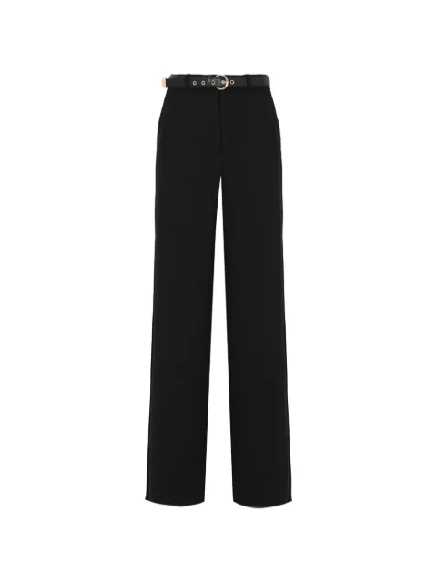 Max Mara belted wide-leg trousers Black 2626136045