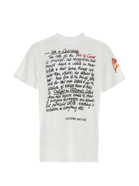 Vivienne Westwood graphic-print T-shirt White 3G01005WJ00BL