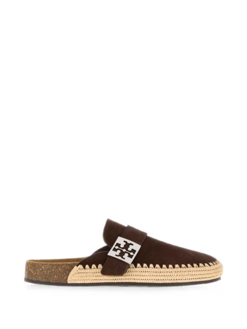 Tory Burch Mellow Double-T mules Brown 182361