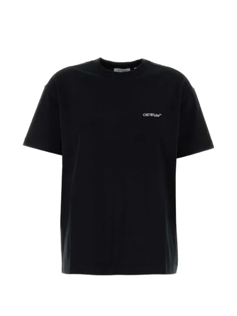 Off-White Arrows-print cotton T-shirt Black 2FA00644TW036