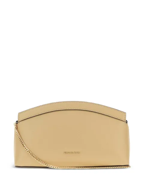 Michael Michael Kors small Athena leather clutch bag Neutrals 30S6G13C5L