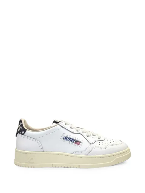 Autry Medalist Low printed sneakers White AULMHJ04