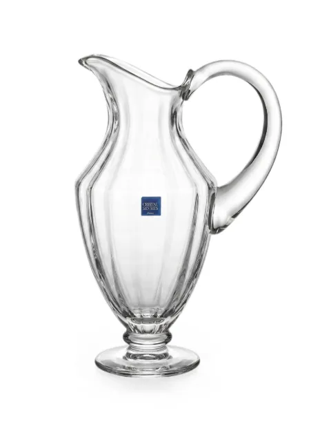 CRISTAL DE SEVRES Iris fluted pitcher White 055149900