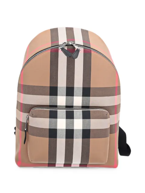 Burberry Jeff Check backpack Neutrals 80845501