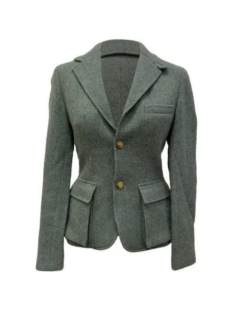Ralph Lauren Vintage elbow patch blazer Green RFCPUGBCL756348W