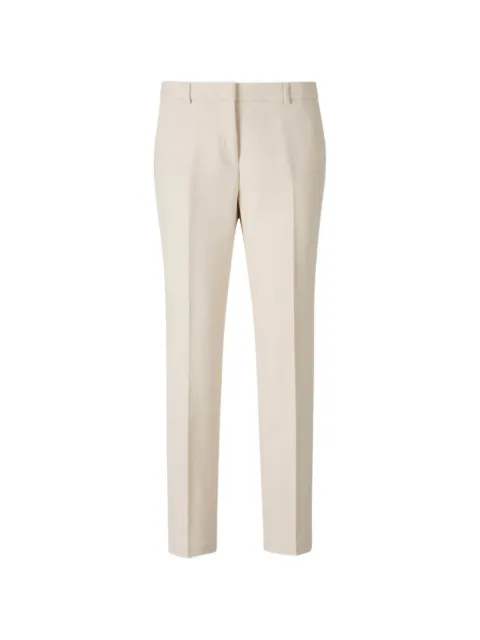 Peserico pressed-crease straight-leg trousers Neutrals A0479301934