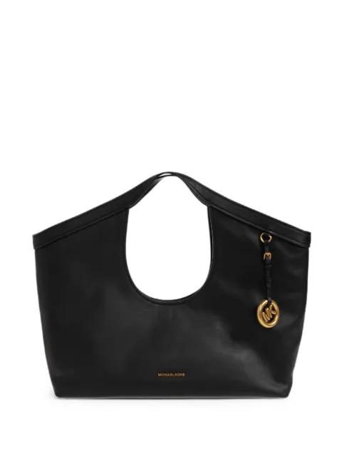 Michael Michael Kors large Haddie leather tote bag Black 30T6AX6T3L0