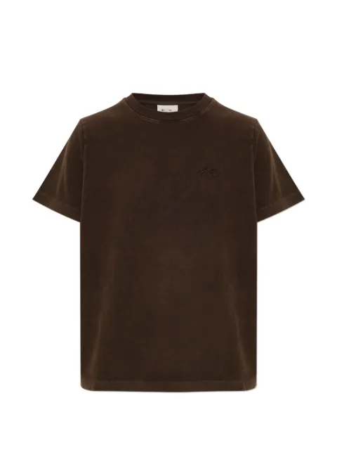 The Upside Soho Eva logo-embroidered T-shirt Brown USW226117