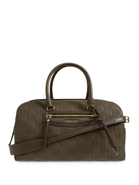 Michael Michael Kors medium Jet Set logo-embossed travel bag Green 30S6GTVS6L