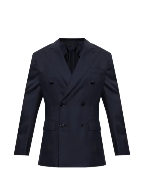 Brioni double-breasted blazer Blue RGPZ6JOA306