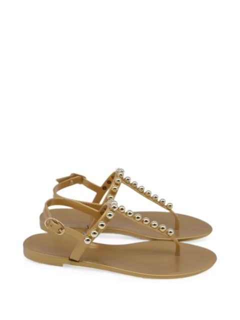 Stuart Weitzman 2024 Goldie Jelly faux-pearl sandals Gold GILTPUUSSH704460W