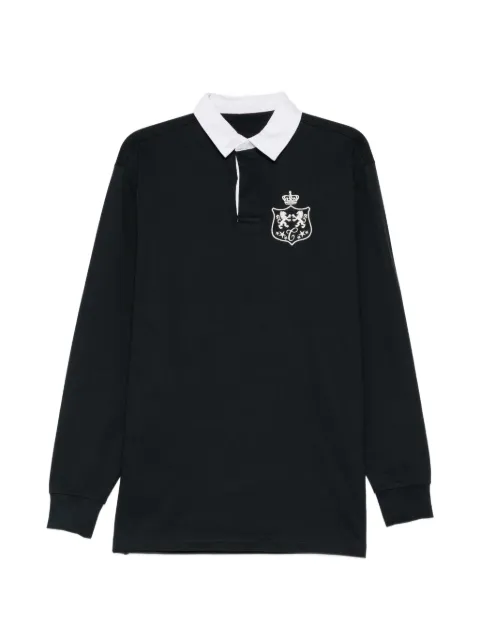 Cavendish logo-embroidered polo shirt Blue CAV5023