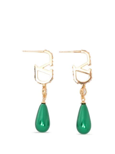 Valentino Garavani VLogo Signature drop earrings Gold WJ0CD8QVS