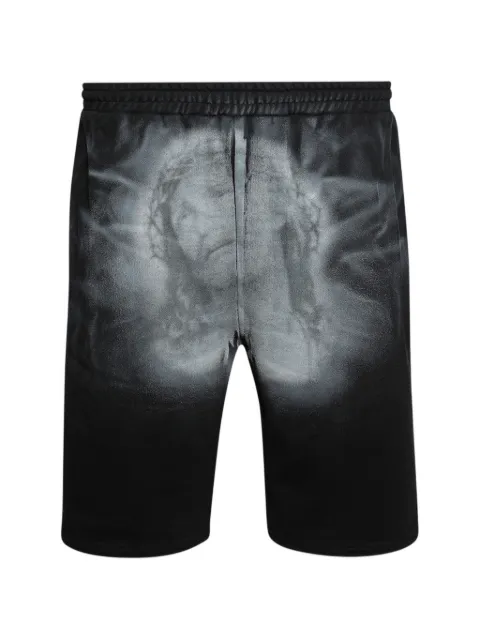 LA MASKARADE Miami graphic-print shorts Black MIAMIBLACKSHORTS