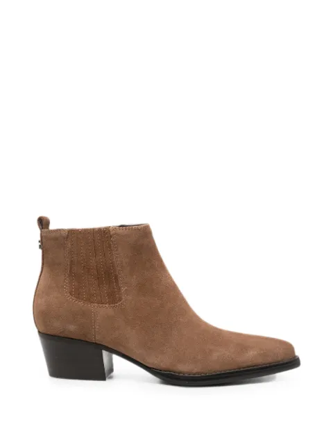 GUESS USA suede elasticated-side Chelsea boots Brown FLTWYISUE10