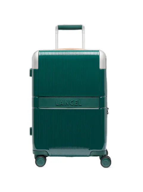 Lancel Empreinte logo-embossed expandable luggage Green A14072H8TU