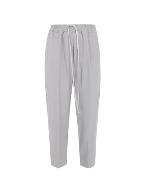 Rick Owens drawstring cropped trousers Grey RP02F5303HY