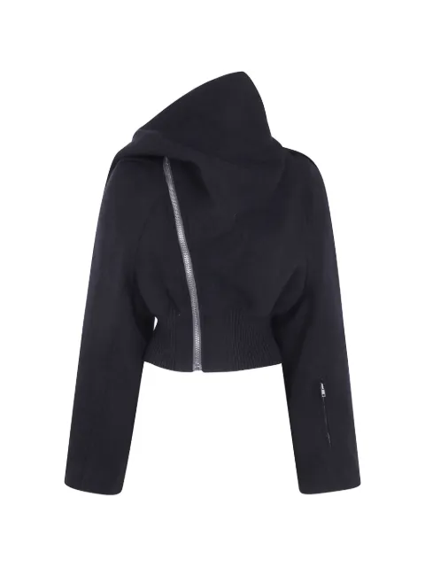 Rick Owens asymmetric-zip jacket Black RP02F5700WBD