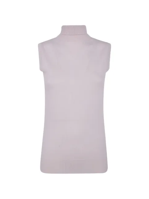 Sportmax sleeveless roll-neck sweater Pink 2622366011600