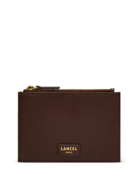 Lancel L Ninon grained leather card holder Brown A140793QTU