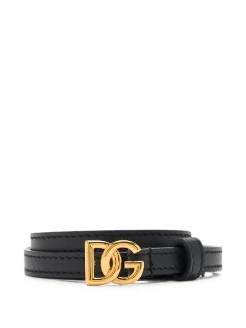 Dolce & Gabbana DG logo belt Black BE1588AK274