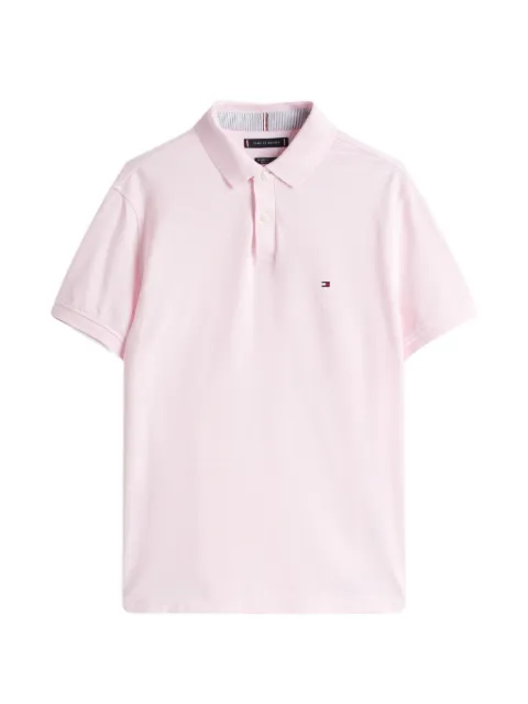 Tommy Hilfiger 1985 logo-embroidered polo shirt Pink MW0MW17770