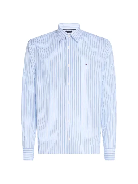 Tommy Hilfiger striped long-sleeve shirt Blue FMW0MW38953