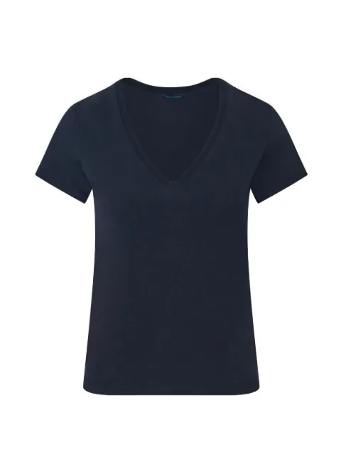 PATRICK ASSARAF V-neck short-sleeve T-shirt Blue W95V02