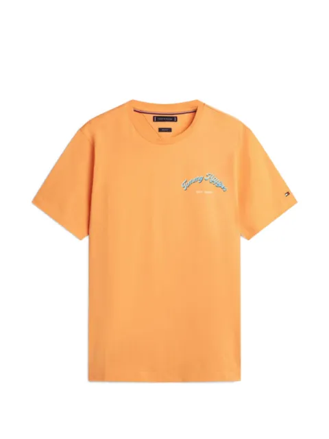 Tommy Hilfiger graphic-print T-shirt Orange FMW0MW41475