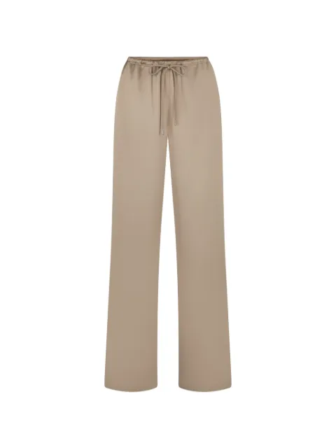 Juvia drawstring-waist trousers Neutrals 83126157
