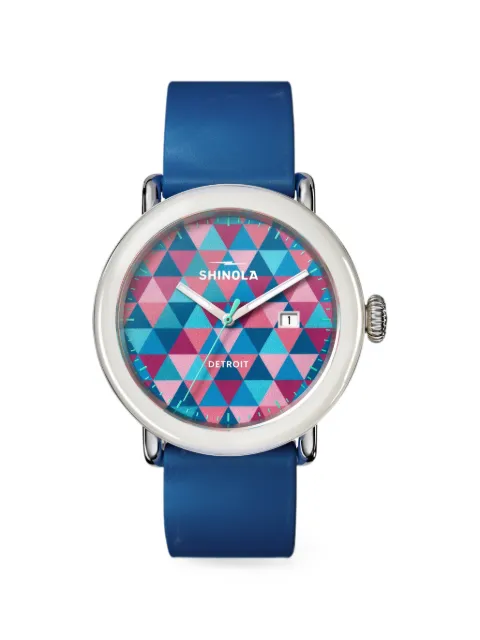 Shinola Detrola 41mm watch Blue S0120494105