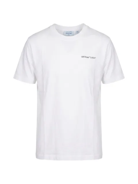 Off-White Logo Quote T-shirt White 44MAA16MF26J00L