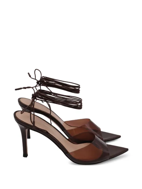 Gianvito Rossi 2021 Skye pointed-toe sandals White RFCPUUSSH748502W